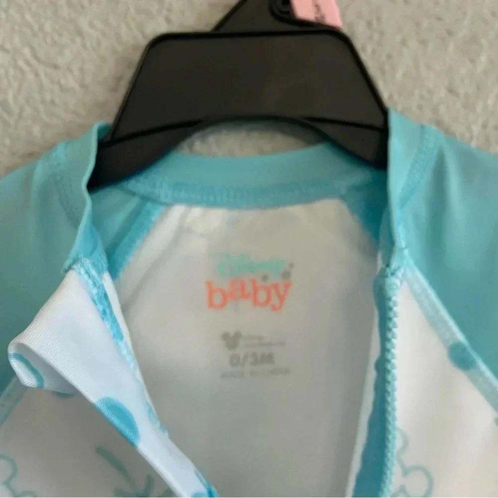 Disney Baby One Piece Swim‎ Mickey NWOT UPF 50+